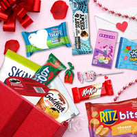 Valentine's Snacks Package Gift Box 45 Count