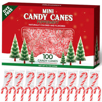 Taboom Mini Candy Cane Individually Wrapped 100 Pack