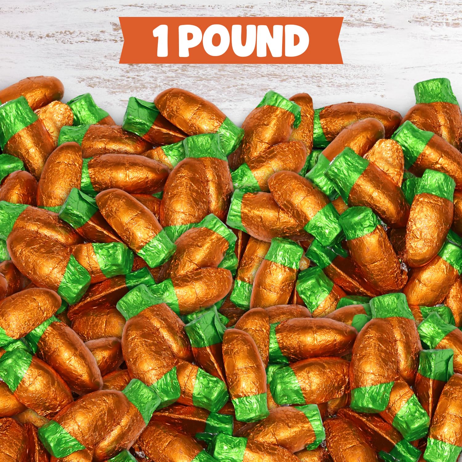 Milk Chocolate carrots 1lb Easter Candy