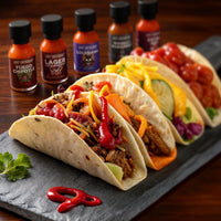 Chef Enthusiast Hot Sauce Gift Set - 24 Count of Mini Hot Sauces