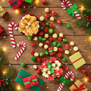 Gourmet Kettle Popcorn Coated Caramel with Sea Salt Christmas Gift Box Variety Pack