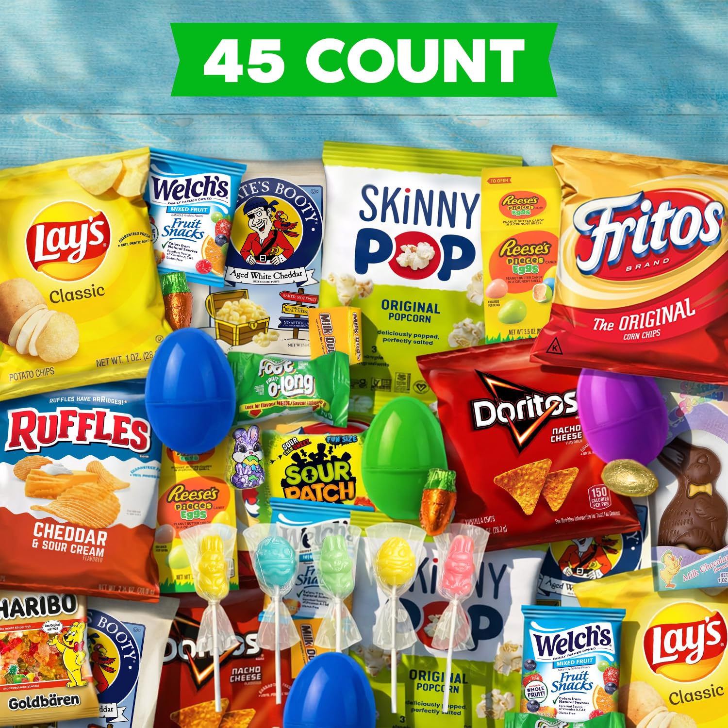 Easter Snacks Package Gift Box 45 Count