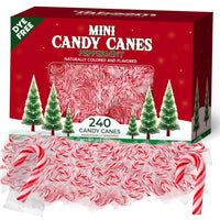 Taboom Mini Candy Cane Individually Wrapped 240 Pack