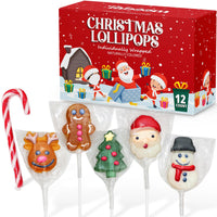 Taboom Christmas lollipops 12 ct