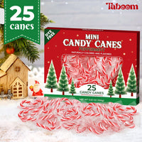 Taboom Mini Candy Cane Individually Wrapped 25 Pack