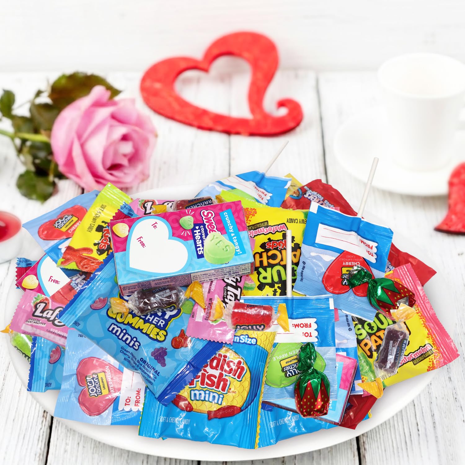 Valentines Day Candy Individually Wrapped 4 Pound