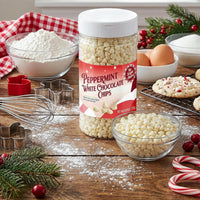 Taboom  White Peppermint Flavor Baking Chips No Sugar Added 10oz