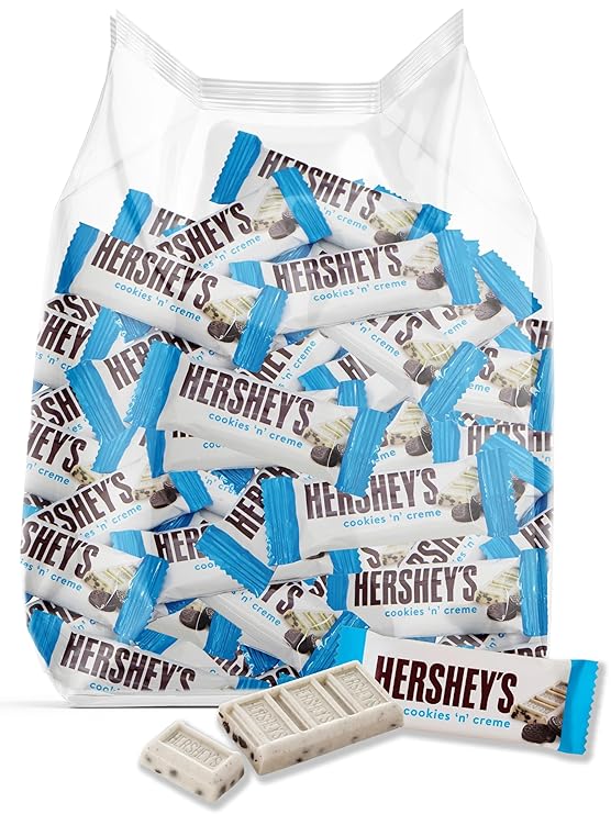 Hershey's Cookies & Creme Chocolate Snack Size Bars 2 lb