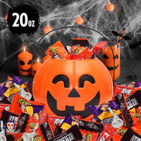Halloween Pre-Filled Pumpkin Bucket Assorted Chocolate