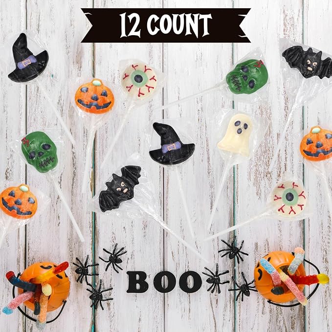 Taboom Halloween lollipops 12 ct