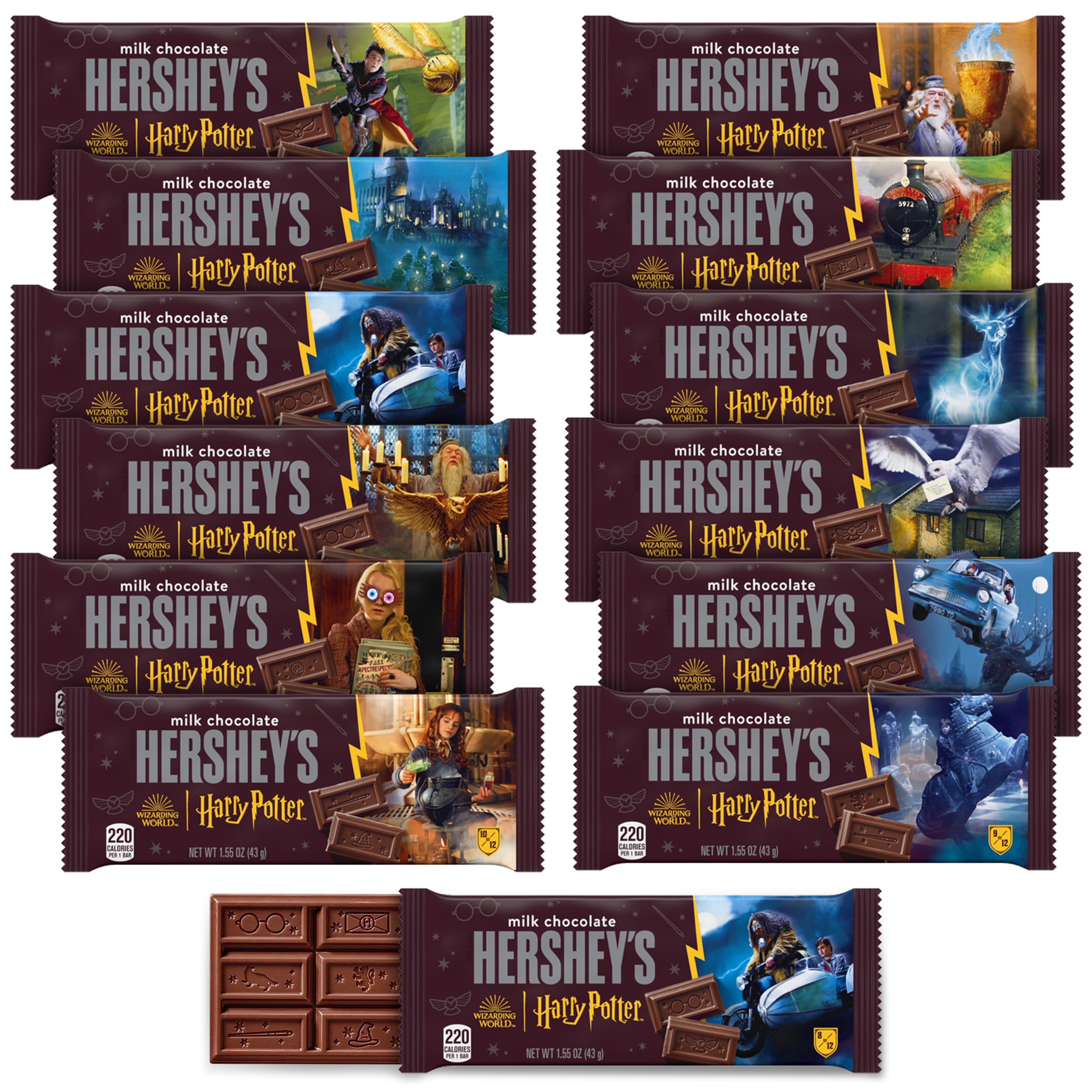 Hershey's Harry Potter Halloween Bars 12 Count