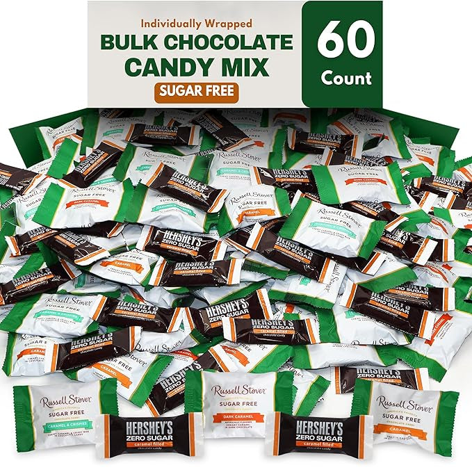 Sugar Free Chocolate Caramel Variety Pack - 30 Pieces