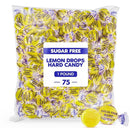 Taboom Sugar Free Lemon Drops Hard Candy 1 Pound