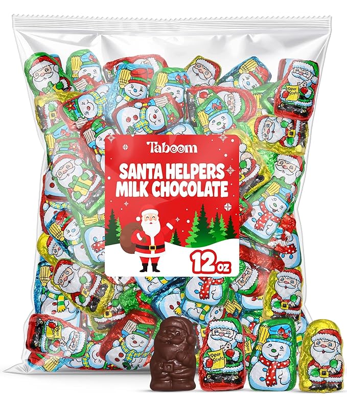 Christmas Chocolate Milk Santa Helpers 12 oz Bag