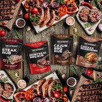 BBQ Rubs and Seasonings Set 10 Count