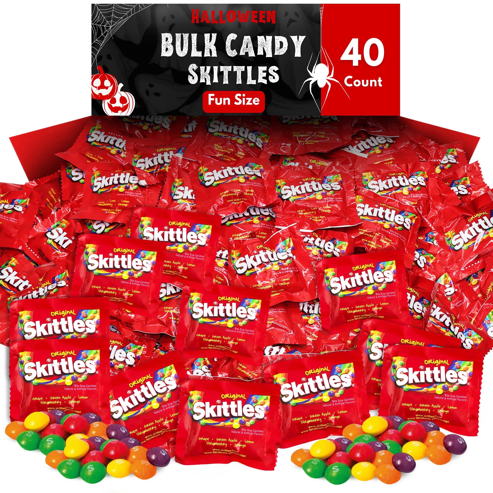 Skittles Original Fun Size Pack 40 Count