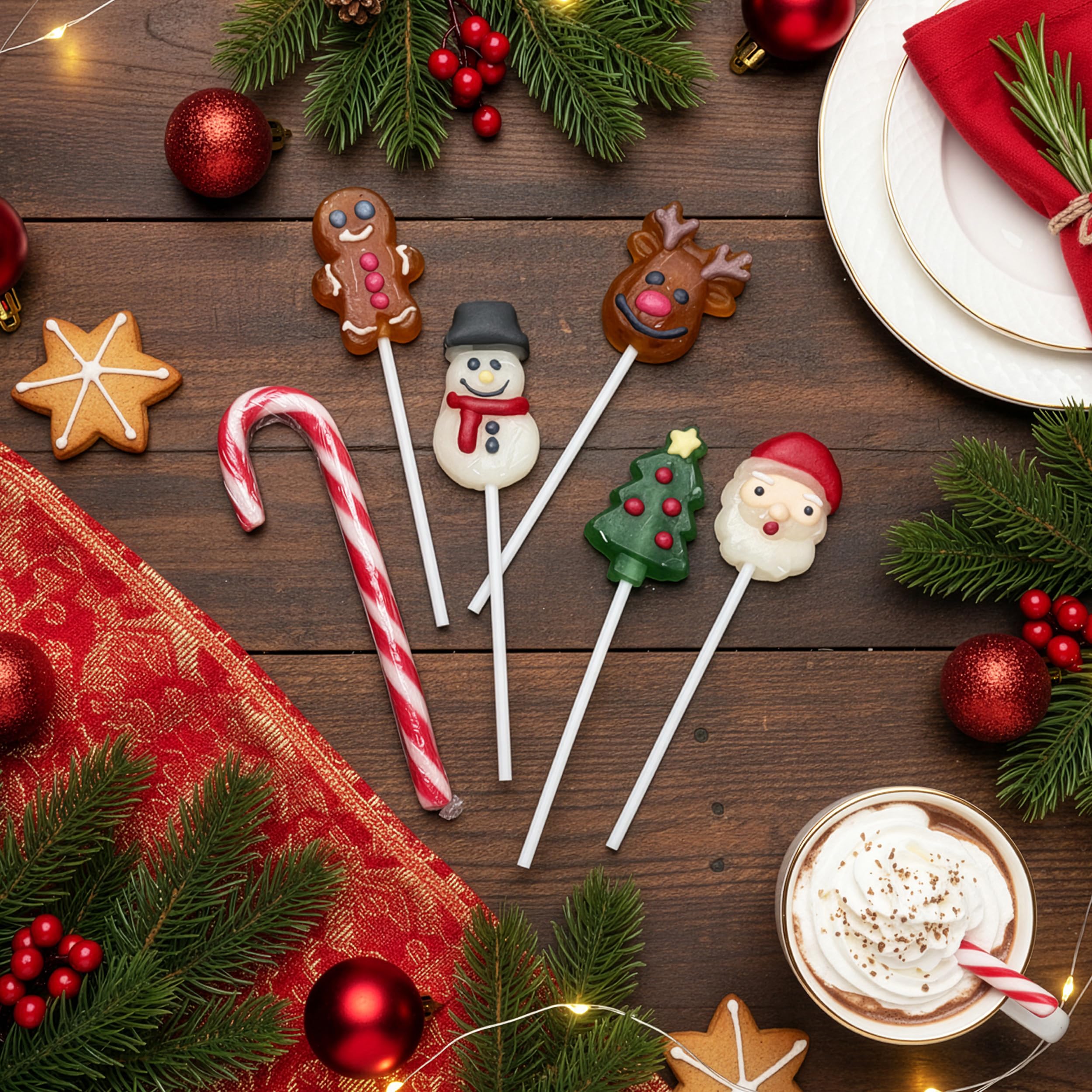 Taboom Christmas lollipops 12 ct