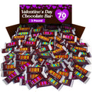 Hershey Valentine's Chocolate Snack Size Bars Bag- 2 lb