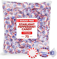 Taboom Sugar Free Starlight Peppermint Mint Hard Candy 1 Pound