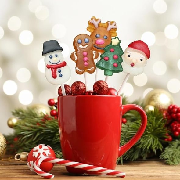 Taboom Christmas lollipops 12 ct