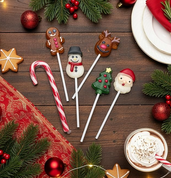 Taboom Christmas lollipops 24 ct