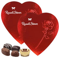 Russell Stover Heart Shaped Box of Chocolates 2 Pack