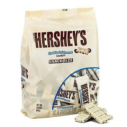 Hershey's Cookies 'n' Creme Snack Size Bars 4 Pounds