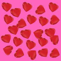 Twizzlers Valentine's Heart Shaped Licorice Candy Bag 2 Pack