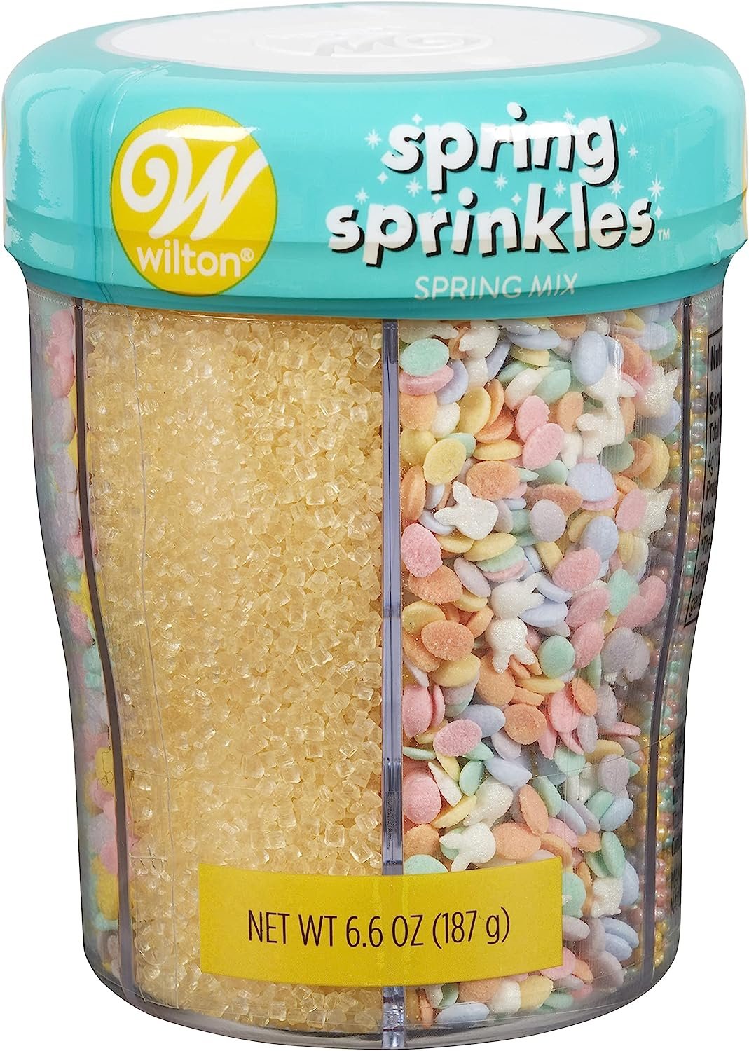 Wilton Spring Sprinkles Mix 6.6 oz, Non Toxic