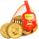 Albert Premier St. Patrick Belgian Milk Chocolate  Gold Coins