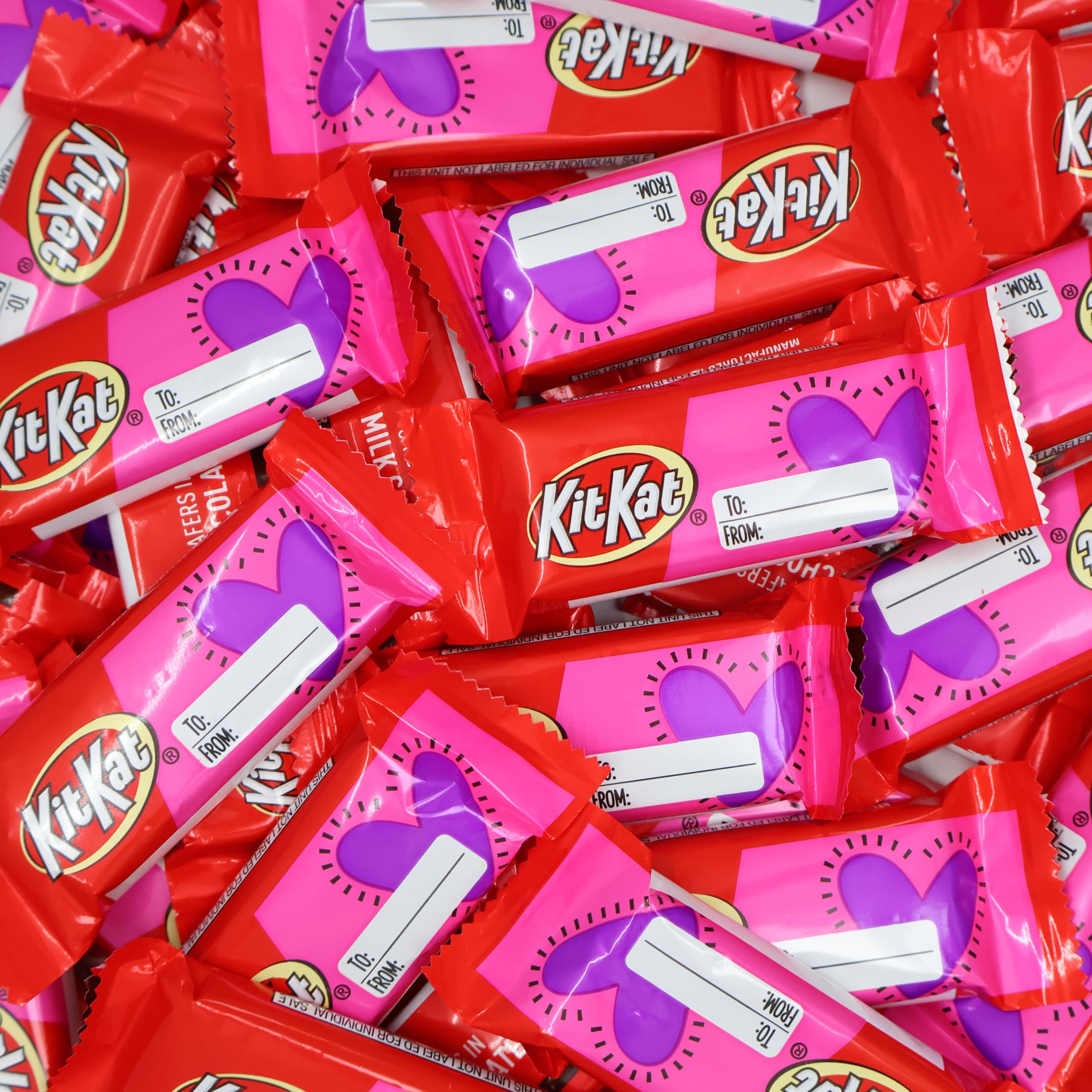 Kit Kat Valentine's Candy Snack Size Bars 2lb