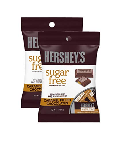 Hershey's Sugar Free Caramel Filled Chocolates 2 Pack