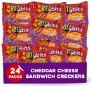 Ritzz Bits Cheddar Cheese Sandwich Crackers 24 Count