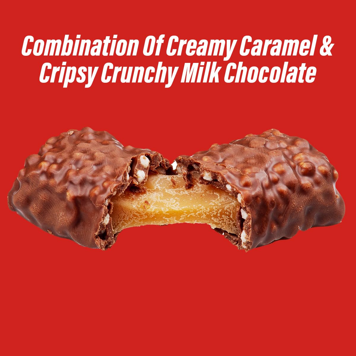 100 Grand Milk Chocolate Crunchy Bars 2lb