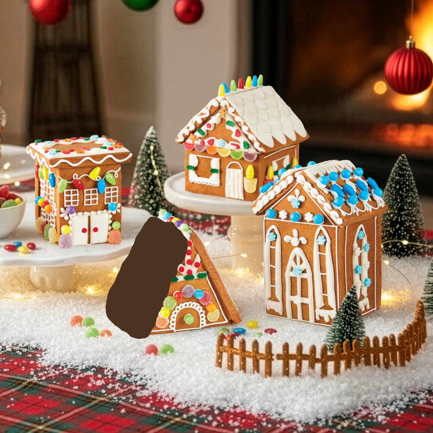 Taboom Gingerbread Mini Village Kit Set of 4